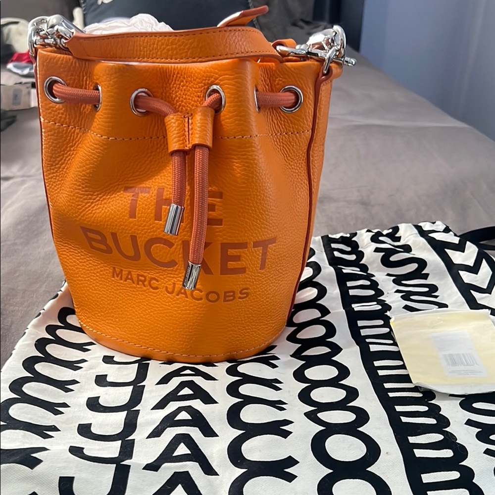 Marc Jacobs Orange Bucket Bag